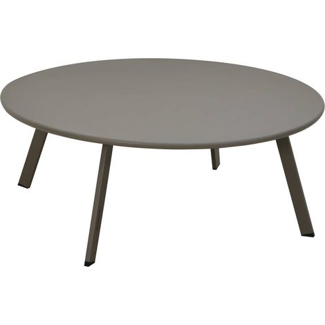 Tavolino da giardino saona d90cm caffè - Hespéride