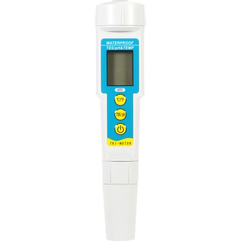 Mini analizador de calidad del agua 3 en 1, monitor multiparamétrico, medidor de pH, medidor de TDS, medidor de acidez, dispositivo de análisis (1/5)