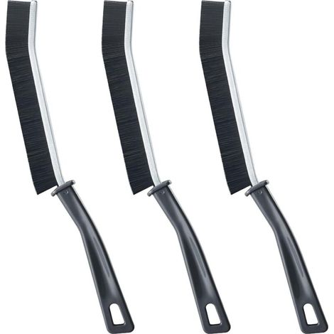 Set mit 3 Reinigungsbürsten mit steifen Borsten für Fugen, kleine Reinigungsbürsten für den Haushalt, Bad und Küche