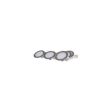 Hera LED-Einbauleuchte 5er-Set warm weiß eds Tr.24/30W (1/2)