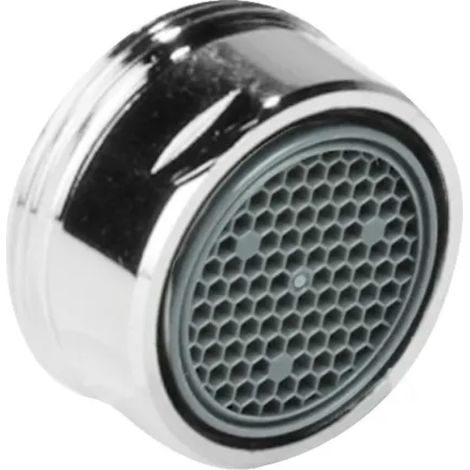 AERATORE MASCHIO IN OTTONE CROMATO PER MISCELATORE MM 24x1