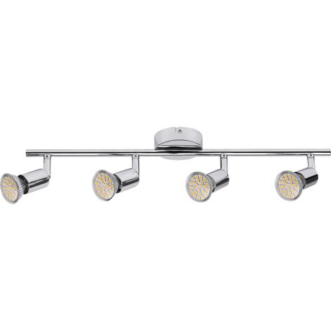 Barra faretti cromo GU10 4 Norton LED Rabalux 6988 (1/3)