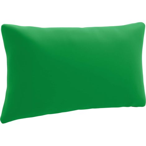Coussin de dos PUTTEN 100 % polyester Vert 70 x 40 x 15 cm vidaXL (1/5)