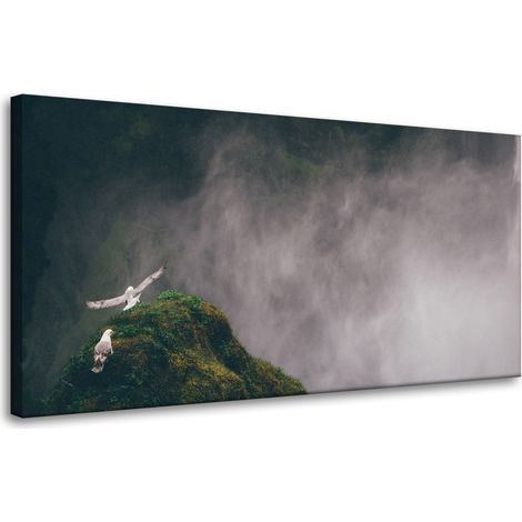 Lienzo impreso Naturaleza vista desde arriba 80x40 cm