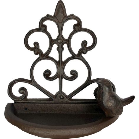 Conwy Cast Iron Wall Mounted Bird Feeder (1/5)