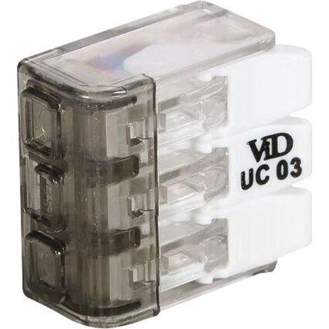 Conectores Rápidos Cable Flexible 3 Orificios X5 - Electraline
