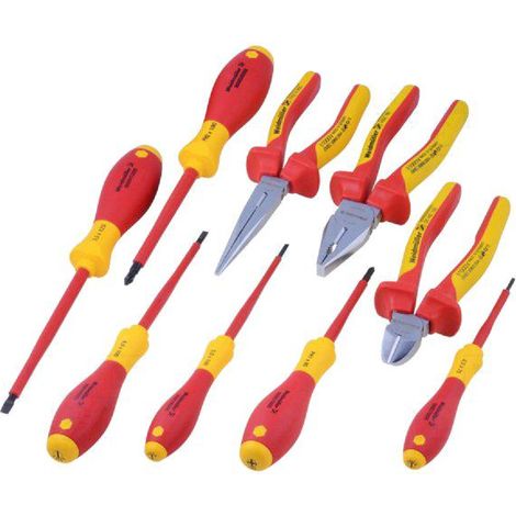 Kit pinces et tournevis - 9 pieces