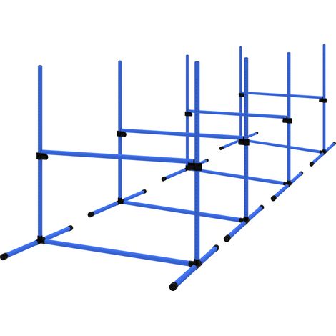 Agility sport pour chiens set de 4 obstacles professionnels avec système de maintien au sol sac transport fourni (1/5)