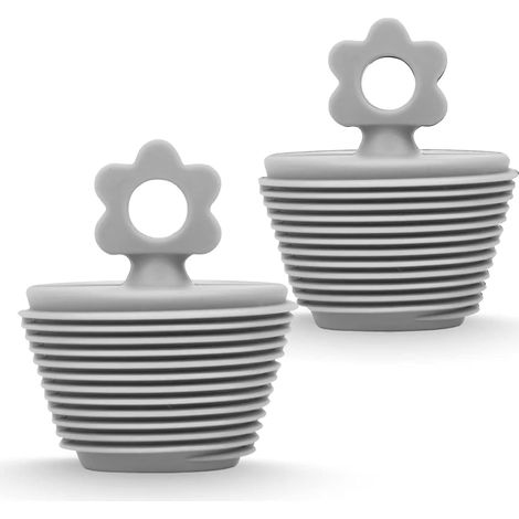 Bouchon de baignoire universel, bouchon de baignoire en silicone, bouchon de vidange pour évier de cuisine, baignoire ou lavabo (1/5)