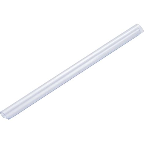 100 pcs Fence Strip Clips PVC Transparent vidaXL