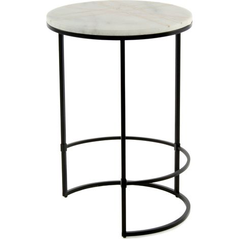 Table d'appoint louis 225 - Blanc (1/5)