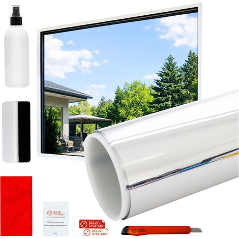 Film de protection solaire extérieur Solar Silver 20XC (152 cm x 0,5 m) (1/5)