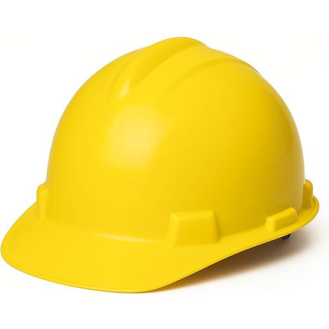 Logica Professional Climas Elmetto Casco protettivo da cantiere in PE Lavoro Sicurezza 300 gr EN 397 Giallo (1/4)