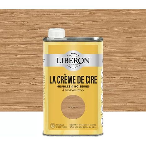 La crème de cire LIBÉRON Incolore 0,5 L (1/3)