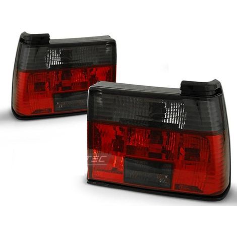 Paire de feux arriere VW Jetta 84-91 rouge fume-27336449 (1/2)