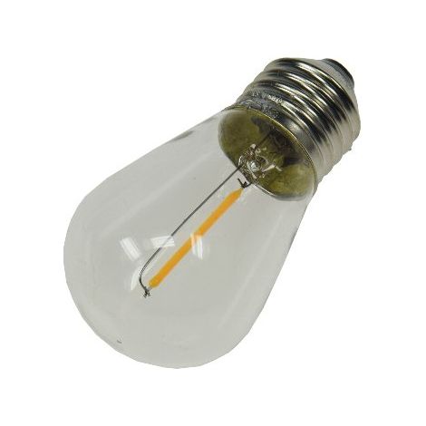 CHILITEC Ersatz Filament-Lampe, E27, 12V, 0,8W (1/3)