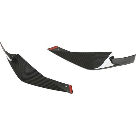 Lèvres Spoiler Avant Carbone Brillant Kit Diffuseur Pare-chocs G80 G82 M3 M4 2020+ Droit Gauche ABS (1/5)