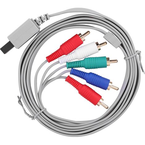 Câble Adaptateur Audio Vidéo Haute Définition pour Console de Jeux Wii U (1/5)