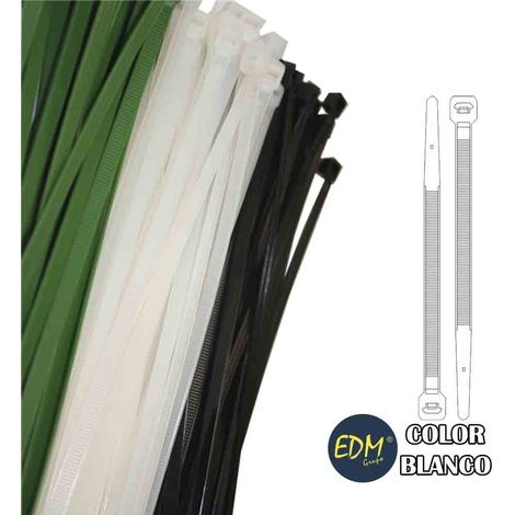 Fascette per cavi naturali 100x2,5 mm (sacchetto da 100 unità) Nylon di alta qualità