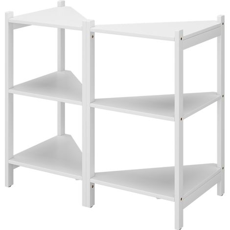Mueble bajo lavabo Zeno, Blanco, 68 x 60.5 cm Lote de 2, Vicco