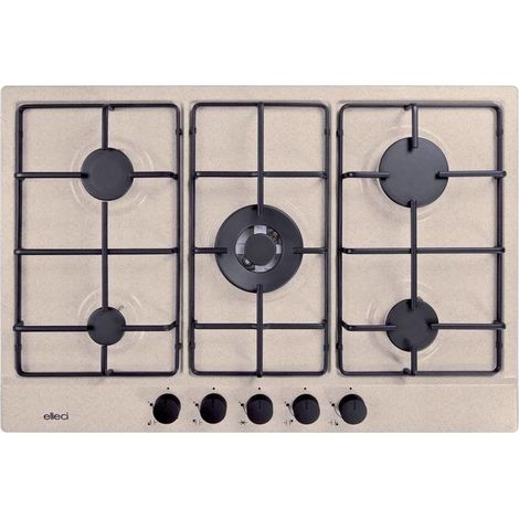 Elleci Style 75 G51 Avena Encastrable 75 cm Gaz 5 Brûleurs (1/2)