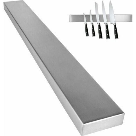 50 cm Porte-couteaux et couverts magnétique en acier inoxydable (1/5)