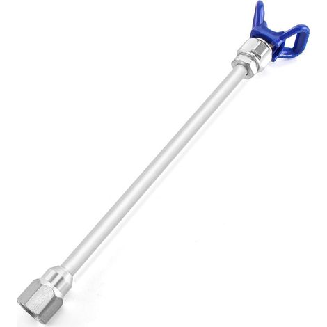 30cm Airless Pistolet Pulvérisateur Rallonge, avec Bleu Buse Siège, pour pulvérisateurs sans air, 1Pc (1/5)