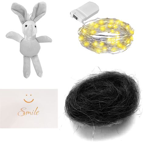 (50 carats de fenouil + chauffage + lapin + carte de vœux) Accessoires du coffret cadeau (1/3)