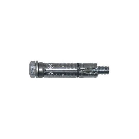 Boulon d'ancrage pour charges lourdes, haute résistance, acier galvanisé, idéal pour les fixations de construction et les supports structurels.