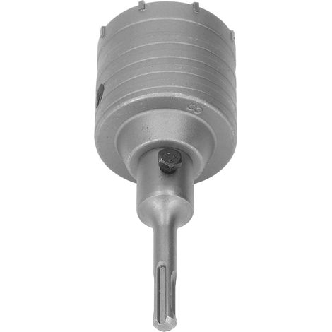 Set mit 2 Hartmetall-Betonkernbohrern mit Adapter, Lochschneider für Schlagbohrmaschine und Abbruchhammer (1/5)