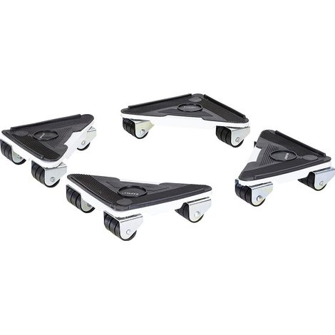 Wagner, Transporteur en acier, force 250 kg, lot de 4, 170 x