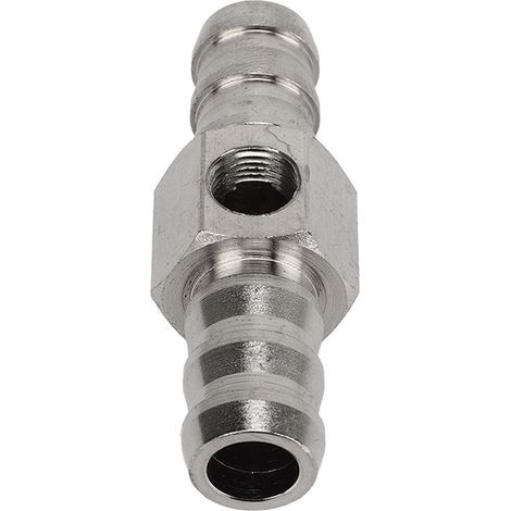 T-Stück-Adapter aus Edelstahl 304, Hochleistungsgummi, für Kraftstoffdruckanzeige oder -sensor, 1/2"-Anschluss mit 12,7 mm Innendurchmesser (1/5)