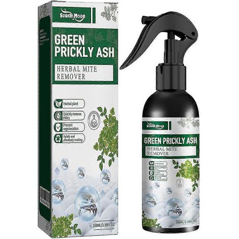 Traitement naturel en spray 3x contre les punaises de lit et les acariens, à base de poivre vert, pour éliminer les acariens des matelas, couettes et canapés, et prévenir leur infestation. (1/5)