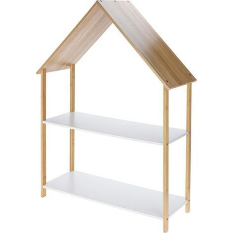 Libreria in stile scandinavo per la cameretta di un bambino 80 (1/3)