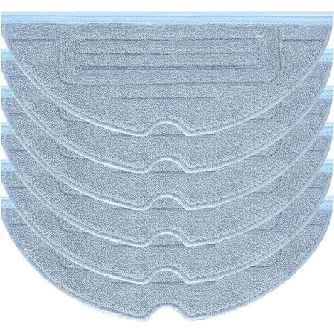 6pcs Serpillière pour Roborock S7 Pro Ultra S7 MaxV Ultra S7 Plus S7 Max Pièces de Rechange Accessoires pour Roborock S7 T7s T7s Plus Robot Aspirateur (1/5)