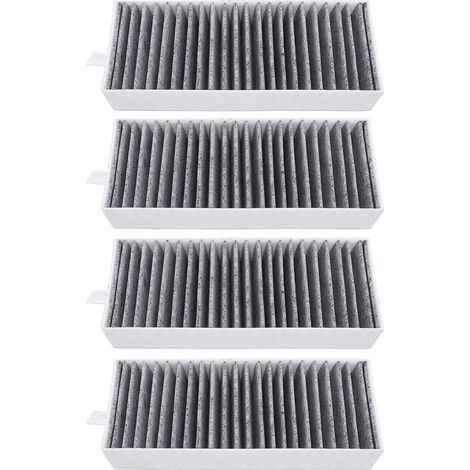 Lot de 4 Filtres à Charbon Actif pour Hotte Compatible Bosch HEZ9VRCR0 Siemens 17004796 Neff Gaggenau Anti-Odeurs (1/5)