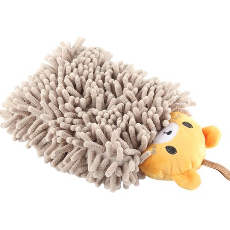 Serviette pour enfants en microfibre douce et absorbante avec boucle de suspension, motif ours, idéale pour la salle de bain, la cuisine et les toilettes. Parfaite pour la salle de bain, la cuisine et (1/5)