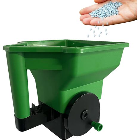 Épandeur manuel - Épandeur de pelouse - outil de jardin pour disperser les (1/5)