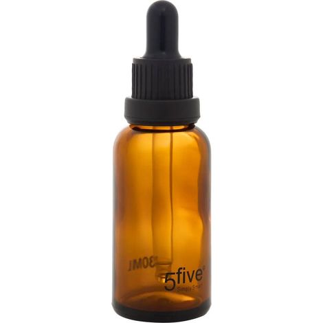 Flacon Avec Pipette en Verre "Teinté" 30ml Marron (1/3)