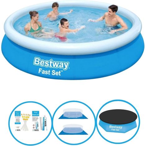 Bestway Bestway Fast Set Ronde - 366x76 cm - 5-pièces S22654 (1/5)