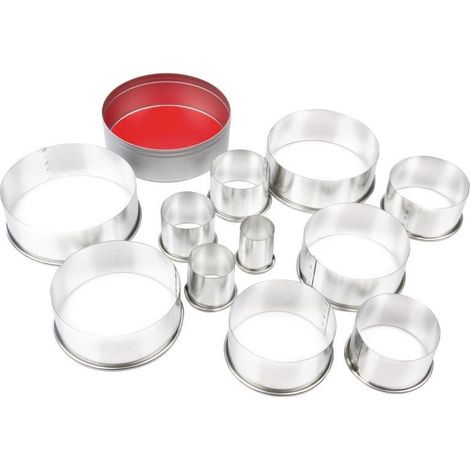 11 Emporte-Pièce Ronds de Ø 2 à 8.6 cm - Vogue (1/3)