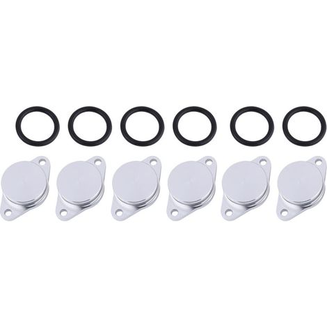 Jeffergarden Lot de 6 bouchons de remplacement pour volets de turbulence diesel de 33 mm, compatibles avec BMW 320d, 330d, 520d, 525d, 530d et 730d. (1/3)