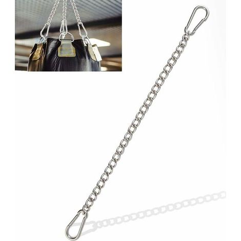Chaîne d'Extension Réglable avec 2 Mousquetons pour Chaise Suspendue, Fauteuil Suspendu et Hamac (1/5)