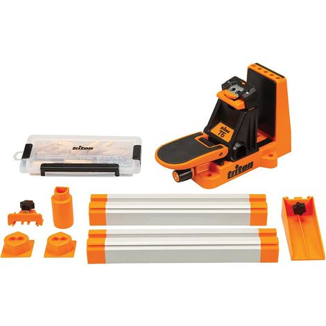 Triton – Gabarit de perçage oblique T6PHJ – Système de blocage SpeedDrive™ – Guides en acier trempé – Pour perçages dissimulés précis (1/10)