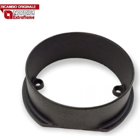 LA NORDICA - 1130301 - Anello fumo ghisa NERO per stufe Ø esterno 150 mm (1/3)