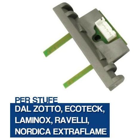 SENSORE DEBIMETRO FLUSSO STUFA PELLET NORDICA DAL ZOTTO RAVELLI LAMINOX 04070 (1/4)