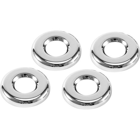 Cache-boulons et anneaux de porte en ABS électroplaqué, compatibles avec Jeep Compass, Patriot, Grand Cherokee et Journey. Vendus par lot de 4. (1/5)