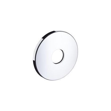 Hansgrohe – Rosace pour mélangeur de douche encastré 150 mm chromé – Diamètre extérieur 150 mm – Finition chromée – Pour installations modernes