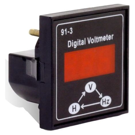 FLEXMAN LED Digital Voltmeter, Three Phase Single Phase Voltage Meter, Gasoline Generator Set Accessories for Real Time Measurement and Alternative Voltage Indication (1/5)
