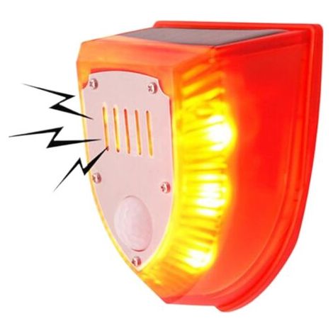 Wasserdichter Solar-Bewegungsmelder, 8 x 9,5 cm – Vogelabwehrgerät für Bauernhof und Outdoor (1/5)